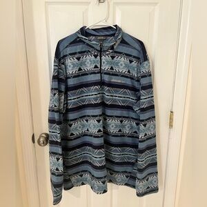 Men’s Blue Boho Eddie Bauer Fleece